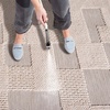 image:imageSAFAVIEH Washable Rug Outdoor Milos Collection  5 x 76 Beige NonShedding amp Easy to Clean Ideal for Patio Backyard Mudroom MLO108BBeige
