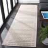 image:imageSAFAVIEH Washable Rug Outdoor Milos Collection  5 x 76 Beige NonShedding amp Easy to Clean Ideal for Patio Backyard Mudroom MLO110BBeige