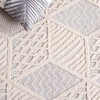 image:imageSAFAVIEH Washable Rug Outdoor Milos Collection  5 x 76 Ivory NonShedding amp Easy to Clean Ideal for Patio Backyard Mudroom MLO114AIvory