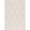 image:imageSAFAVIEH Washable Rug Outdoor Milos Collection  5 x 76 Ivory NonShedding amp Easy to Clean Ideal for Patio Backyard Mudroom MLO114AIvory