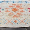 image:imageSAFAVIEH Washable Rug Outdoor Summer Collection  53 x 76 Ivory amp Red NonShedding amp Easy to Clean Ideal for Patio Backyard Mudroom SMR420AIvoryRed
