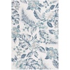 image:imageSAFAVIEH Washable Rug Outdoor Sunrise Collection  8 x 10 Ivory amp Grey Gold NonShedding amp Easy to Clean Ideal for Patio Backyard Mudroom SUN671BIvoryBlue Grey