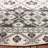 image:imageSAFAVIEH Washable Rug Outdoor Veranda Collection  8 x 11 Beige amp Grey NonShedding amp Easy to Clean Ideal for Patio Backyard Mudroom VER0973413BeigeGrey