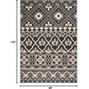 image:imageSAFAVIEH Washable Rug Outdoor Veranda Collection  8 x 11 Beige amp Grey NonShedding amp Easy to Clean Ideal for Patio Backyard Mudroom VER0973413GreyBeige
