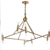 image:imageSafavieh Lighting Collection Hegarty Gold Chandelier