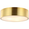 image:imageSAFAVIEH Lighting Collection Reda Brass Flush Mount LED Bulbs Included