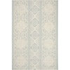 image:imageSAFAVIEH Washable Rug Outdoor Beach House Collection  53 x 76 Cream amp Beige NonShedding amp Easy to Clean Ideal for Patio Backyard Mudroom BHS174AAquaCream