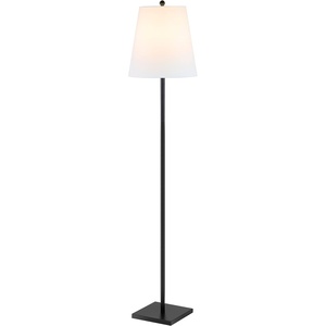 image:imageSAFAVIEH Lighting Collection Geralt Contemporary Gold 69inch Floor Lamp LED Bulb IncludedBlack