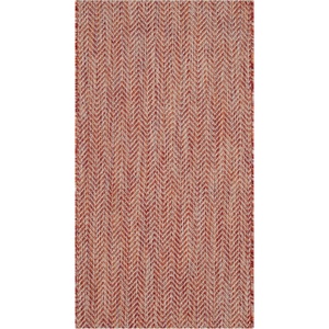 image:imageSAFAVIEH Outdoor Square Rug 9  Courtyard Collection  Large Coastal Design Black amp Beige Durable amp Easy Cleaning Ideal for Patio Entryway Mudroom CY802236621RedBeige