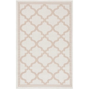 image:imageSAFAVIEH Washable Rug Outdoor Bermuda Collection  8 x 10 Ivory amp Grey NonShedding amp Easy to Clean Ideal for Patio Backyard Mudroom BMU810BIvoryBeige