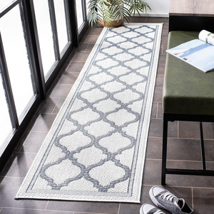 image:imageSAFAVIEH Washable Rug Outdoor Bermuda Collection  8 x 10 Ivory amp Grey NonShedding amp Easy to Clean Ideal for Patio Backyard Mudroom BMU810BIvoryCharcoal