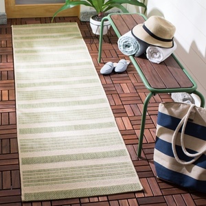 image:imageSAFAVIEH Washable Rug Outdoor Courtyard Collection  9 x 12 Navy amp Beige NonShedding amp Easy Cleaning Ideal for Patio Backyard Mudroom CY6062268BeigeSweet Pea