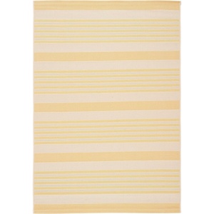 image:imageSAFAVIEH Washable Rug Outdoor Courtyard Collection  9 x 12 Navy amp Beige NonShedding amp Easy Cleaning Ideal for Patio Backyard Mudroom CY6062268GoldBeige
