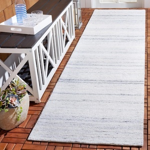 image:imageSAFAVIEH Washable Rug Outdoor MicroLoop Collection  5 x 8 Beige Handmade NonShedding amp Easy to Clean Ideal for Patio Backyard Mudroom OMP101BIvory