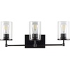 image:imageSAFAVIEH Collection Ronsa OilRubbed Bronze 3Light Wall Sconce LED Bulbs Included SCN4064A