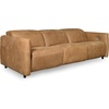 image:imageSAFAVIEH Couture  Doug Reclining Sofa  Brown Leather  USB Charging Port  Ideal for Living Room Family Room 107 W x 42 D x 30 H SFV2412ABrown