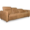 image:imageSAFAVIEH Couture  Doug Reclining Sofa  Brown Leather  USB Charging Port  Ideal for Living Room Family Room 107 W x 42 D x 30 H SFV2412ABrown