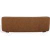 image:imageSAFAVIEH Couture  Kellibriana Chenille Sofa  Brown Chenille amp Walnut Wood Legs  Fully Assembled  Ideal for Living Room Family Room 905 W x 393 D x 287 H SFV7521BBrownWalnut