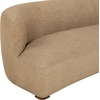 image:imageSAFAVIEH Couture  Kellibriana Chenille Sofa  Brown Chenille amp Walnut Wood Legs  Fully Assembled  Ideal for Living Room Family Room 905 W x 393 D x 287 H SFV7521BTanWalnut