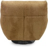 image:imageSAFAVIEH Couture  Layletta Swivel Accent Chair  Brown Performance Fabric  Fully Assembled  Ideal for Living Room Bedroom 17 Seat Height SFV2409BLight Brown