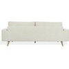 image:imageSAFAVIEH Couture  Nikolai Sofa  MidCentury Modern Style  Taupe Chenille Upholstery  Ideal for Living Room Family Room 894 W x 37 D x 346 H SFV6122ATaupe