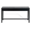 image:imageSAFAVIEH Couture Collection  Jaylessa Black Wood 2Drawer Desk Modern Writing Table with Storage SFV2217BBlack