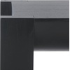 image:imageSAFAVIEH Couture Collection  Jessandria Natural Brown Accent Table Contemporary Design Fully Assembled SFV7719ABlack