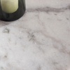 image:imageSAFAVIEH Couture Collection  Leah Bryanna White Marble Accent Table Round Drink Table Sculptural Pedestal Design SFV9750AWhite