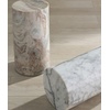 image:imageSAFAVIEH Couture Collection  Leah Bryanna White Marble Accent Table Round Drink Table Sculptural Pedestal Design SFV9750AWhite