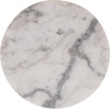 image:imageSAFAVIEH Couture Collection  Leah Bryanna White Marble Accent Table Round Drink Table Sculptural Pedestal Design SFV9750AWhite