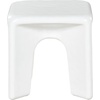 image:imageSAFAVIEH Couture Collection  Mayelin White Concrete Accent Table Modern Sculptural Side Table High Gloss Finish Fully Assembled SFV2624AWhite