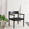 image:imageSAFAVIEH Couture Collection Adalee Accent Chair Natural Brown Danish Rope Solid Wood Fully Assembled SFV9025ABlack