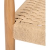 image:imageSAFAVIEH Couture Collection Adalee Accent Chair Natural Brown Danish Rope Solid Wood Fully Assembled SFV9025ANatural