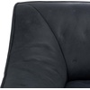 image:imageSAFAVIEH Couture Collection Agitha Modern Dark Grey Italian Leather Tufted Sofa Couch Fully AssembledDark Grey