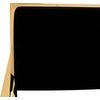 image:imageSAFAVIEH Couture Collection Kian Gold and Black Velvet Directors ChairBlack  Gold