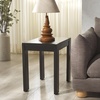 image:imageSAFAVIEH Couture Collection Nikole Black Rectangle Accent TableBlack
