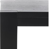 image:imageSAFAVIEH Couture Collection Nikole Black Rectangle Accent TableBlack