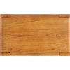 image:imageSAFAVIEH Couture Collection Nikole Black Rectangle Accent TableNatural