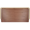 image:imageSAFAVIEH Couture Collection Regis WalnutBronze Office Computer Writing Desk