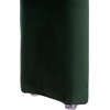 image:imageSAFAVIEH Couture Collection Roseanna Modern Black Linen Accent Chair for Living Room Home Office Study Bedroom Fully AssembledForest Green