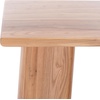 image:imageSAFAVIEH Couture Collection Ryllae Natural Solid Wood Console TableNatural