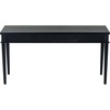 image:imageSAFAVIEH Couture Collection Shelbie Oak Brown amp Black 1Drawer Reeded Computer Table Office Writing DeskBlack