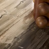 image:imageSAFAVIEH Couture Collection Trenton WhiteNatural Marble Top Accent TableBrownNatural