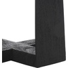image:imageSAFAVIEH Couture Collection Trenton WhiteNatural Marble Top Accent TableWhiteBlack