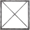 image:imageSAFAVIEH Couture Home Collection Jessa Brass MetalTempered Glass Top Square End Table Fully AssembledSilver