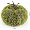 image:imageSAFAVIEH Home Collection 15inch Decorative Artificial Moss Pumpkin Fully AssembledGreen