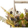 image:imageSAFAVIEH Home Collection 15inch Decorative Artificial Moss Pumpkin Fully AssembledMulti Color