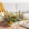 image:imageSAFAVIEH Home Collection 15inch Decorative Artificial Moss Pumpkin Fully AssembledMulti Color