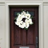image:imageSAFAVIEH Home Collection Faux Artificial 22inch Hydrangea amp Magnolia Decorative Wreath