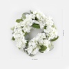 image:imageSAFAVIEH Home Collection Faux Artificial 22inch Hydrangea amp Magnolia Decorative Wreath